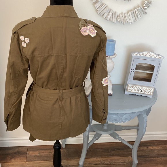 Rebecca Minkoff Frankie Military Jacket - Picture 2 of 8